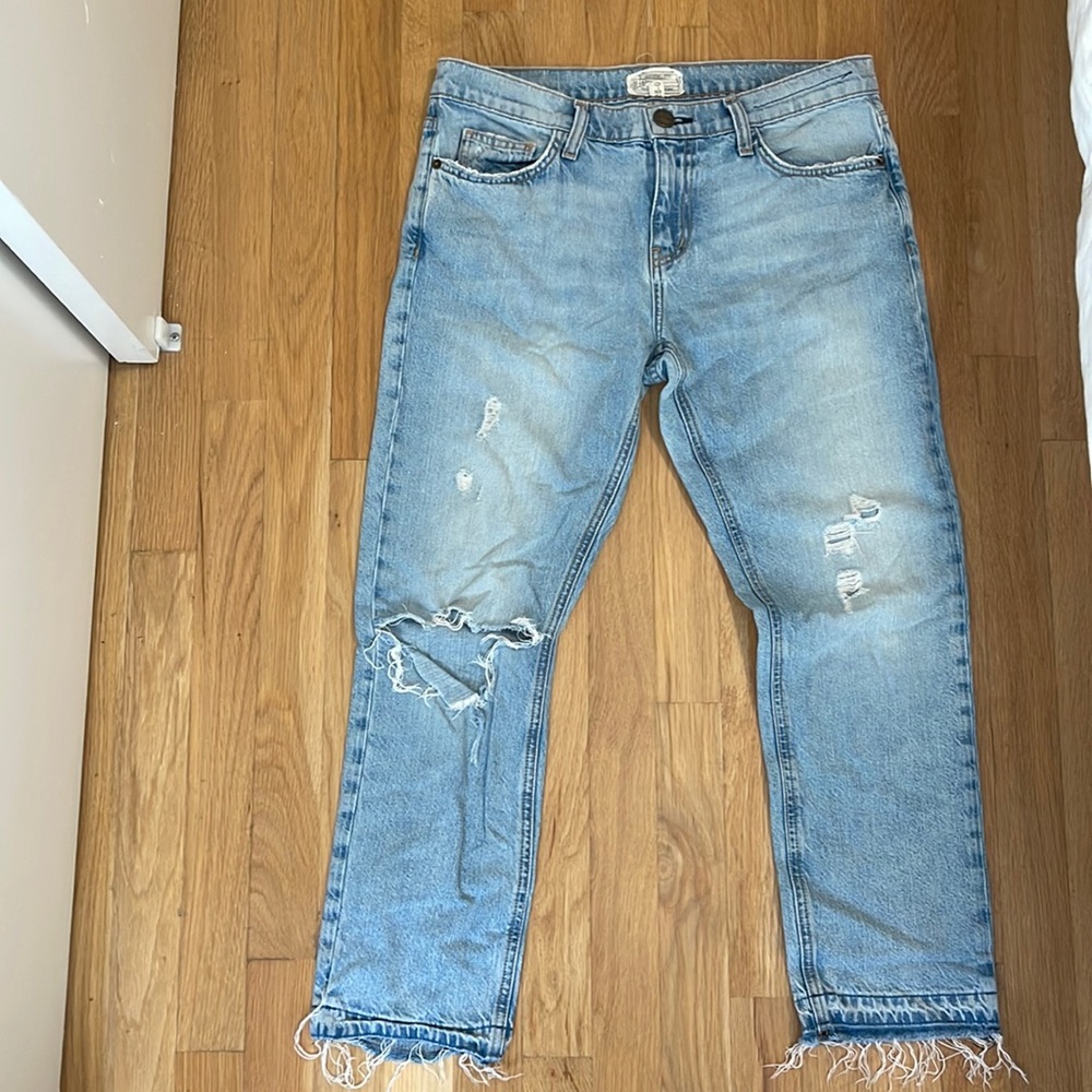 Current Elliot The Cropped Straight